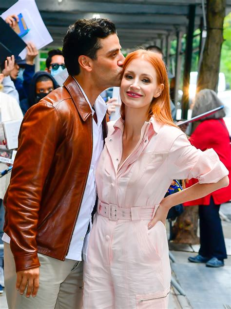 Jessica Chastain on nude scenes with Oscar Isaac